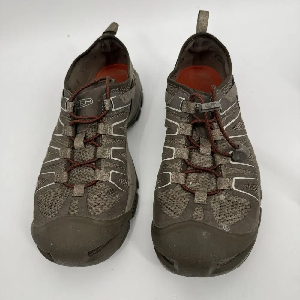 KEEN Shoes Mens 9 Brown McKenzie II Bungee Water Sandals Trail Hiking Sandals